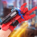 SpiderKids™ - Guante Hombre Araña Lanza Telarañas Infantil