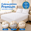 Cubrecolchón Premium Impermeable (COMPRÁ 1 Y LLEVATE 3)