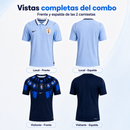 Combo de Camisetas Uruguay 2026 (Local + Visitante)