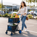 Carrito de Compras Plegable y Portátil – FlexiCart™ (Oferta Limitada)