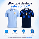 Combo de Camisetas Uruguay 2026 (Local + Visitante)