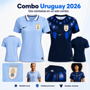 Combo de Camisetas Uruguay 2026 (Local + Visitante)