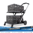 Carrito de Compras Plegable y Portátil – FlexiCart™ (Oferta Limitada)